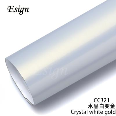 水晶白变金